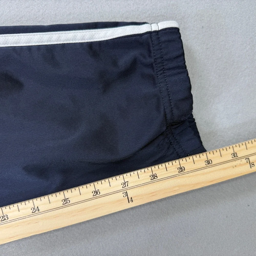 Adidas Track Pants Mens Large Navy Blue 3-Stripe Joggers Athletic Gym Activewear